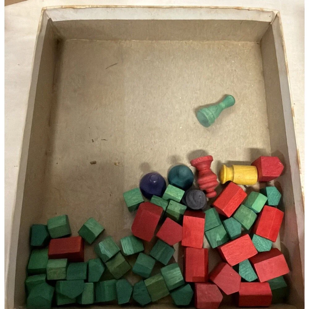 Vintage Monopoly Popular Edition  Board Game by Parker Brothers, No Board As Is